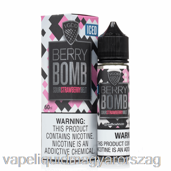 Jeges Bogyós Bomba - Vgod E-liquid - 60 Ml 0 Mg Vape Folyadék